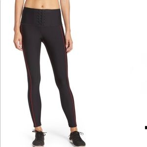 NEOT Zella high waist lace up ankle leggings M